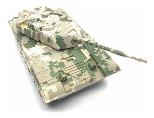 Tanque Militar Camuflado Burbuja Con Cañón Mercado Juguetes
