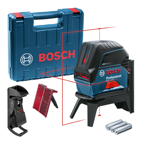 Nível A Laser Gcl2-15 Bosch Vermelho Profissional Com Maleta