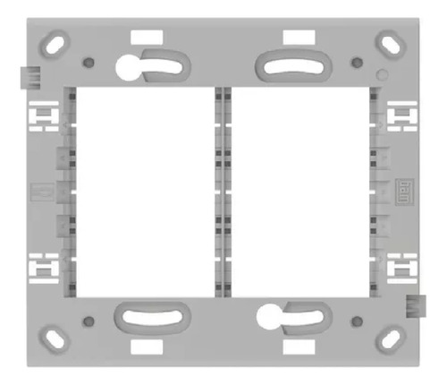 Suporte Plástico 4x4 Refinatto Cinza - Weg