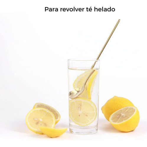 ( U Chef Juego De 4 Cucharas De Café, Cuchara Agitadora,