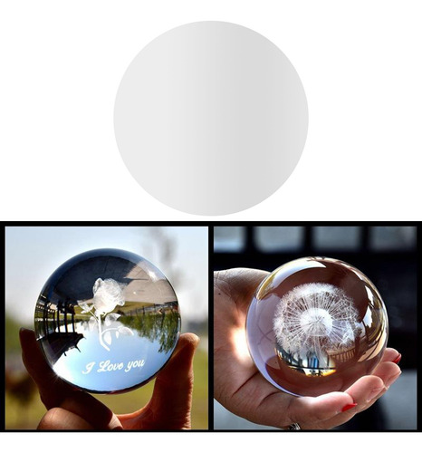 Clear Crystal Ball For Photography Accessory And Photo 50mm