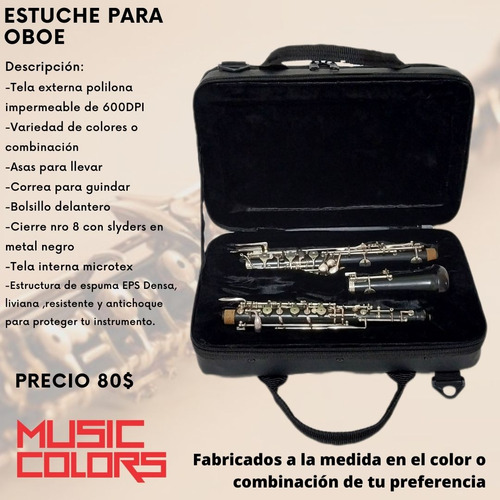 Oboe Estuche Para Oboe  Music Colors