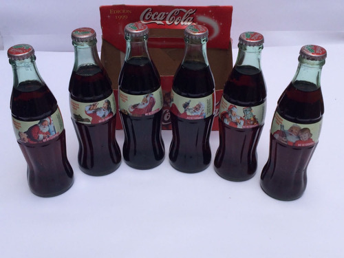 Botellas De Coca Cola Edicion Especial Navidad 1999