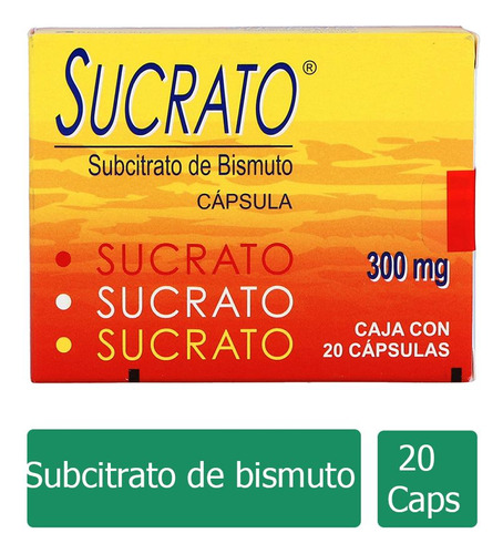 Sucrato 300 Mg Caja Con 20 Cápsulas