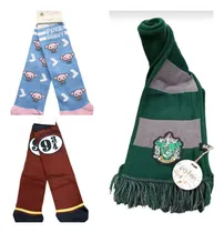 Comprar Bufanda Harry Potter + 2 Par Medias Combo Oficial Slytherin Combo Bufanda Mas Medias