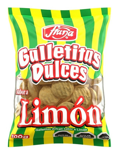 Galletas Dulces De Limon 500gr