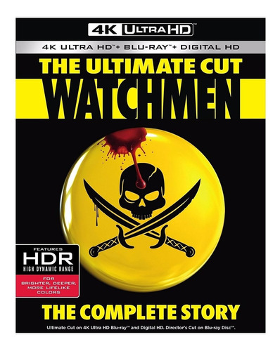 4k Ultra Hd + Blu-ray Watchmen / The Ultimate Cut