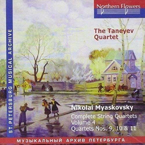 Cd N. Miaskovsky - Complete String Quartets 4 - Taneyev...