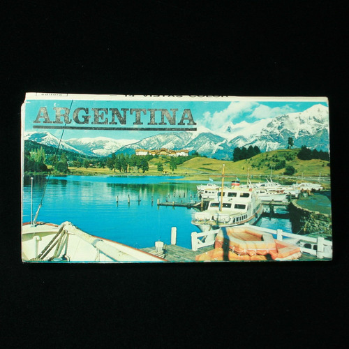 Coleção Com 14 Imagens Coloridas Da Argentina