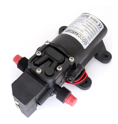 Dc 12v 0.9mpa 6l/min Agua Diafragma De Alta Presión 70w Auto