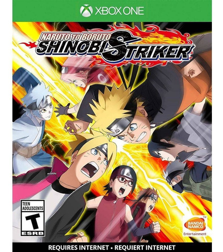 Naruto To Boruto Shinobi Striker Xbox One Mídia Física
