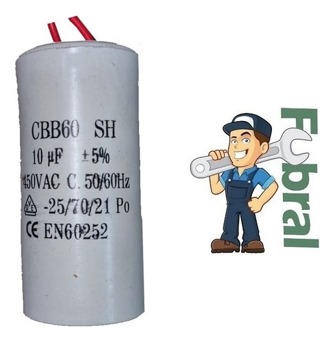 Capacitor O Condensador De  10uf De 450volts