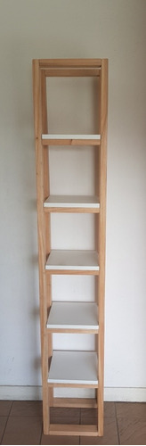 Imagen 4 de 6 de Estanteria Columna Organizador Esquinero Mueble Baño Nordico