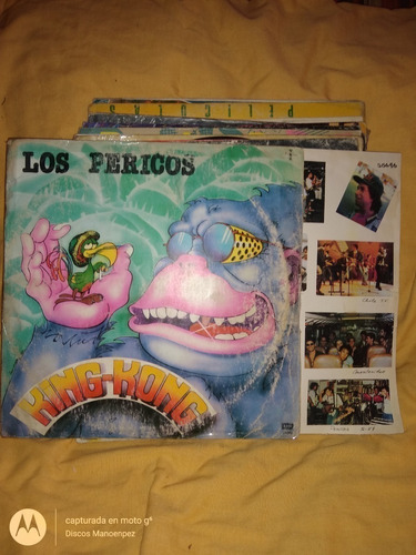 Vinilo Los Pericos King Kong + Insert J Rn2