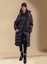 Comprar Camperon Campera Mujer Inflada Largo Impermeable Piel Moda