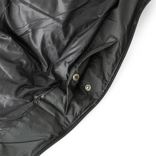 Campera Hombre Capucha Abrigo Puffer Saco Cierre Briganti