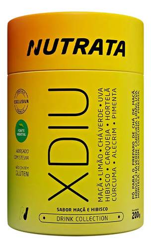Xdiu Maçã e Hibisco 200g