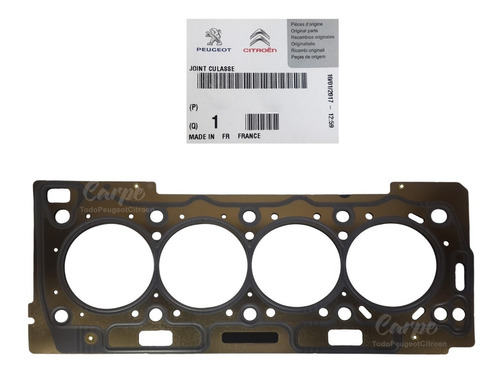 Junta De Tapa De Cilindro Original Peugeot 206 1.6 16v Nafta
