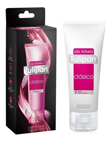 Tulipán Gel Intimo Lubricante Clásico X 60ml Envío Discreto