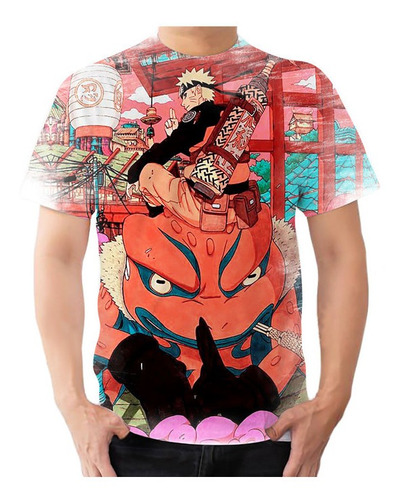 Camisa Camiseta Naruto Invocação Sapo Anime Naruto