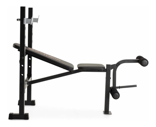 Banco Y Estante De Ejercicio Legacy Weider 410 Lbs, Rack