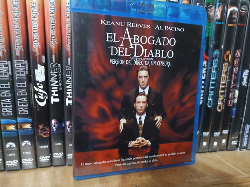 El Abogado Del Diablo / Keanu Reeves / Al Pacino / Bluray (Usado)