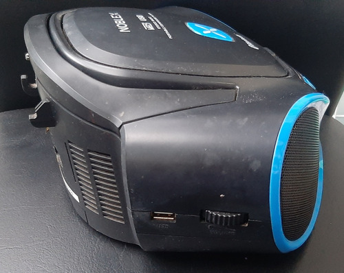 Radio Reproductor De Cd Noblex Usb, Aux, Bluetooth Excelente Negro (Usado)