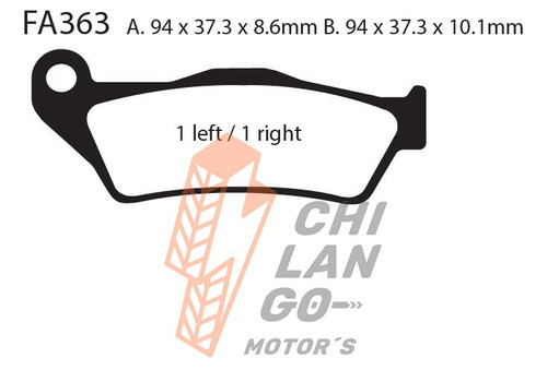 Balatas Ebc Tra. Bmw R 1150 Rt (abs) 00-06 Fa363