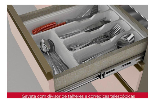 Cozinha Completa Connect 19 Peças Duna/cristal-henn