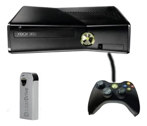 Xbox 360 Lt 2.0 + Rgh Botavel. Usado. Leia! Lançamento! Preto (Usado)