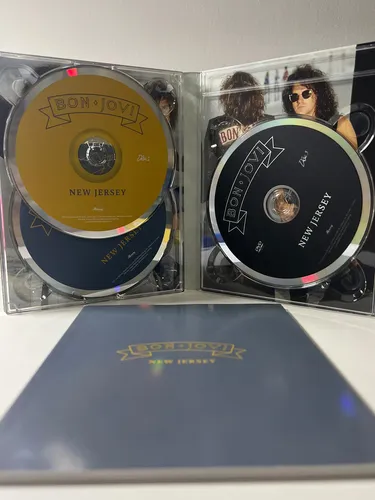 Box Cd + Dvd Bon Jovi New Jersey - Super Deluxe Edição