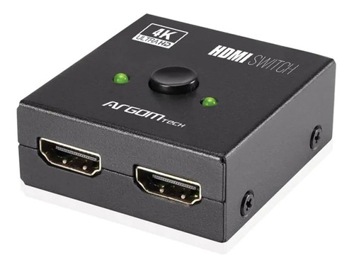 Switch Hdmi Splitter 2 En 1 Bidireccional 4k Argomtech