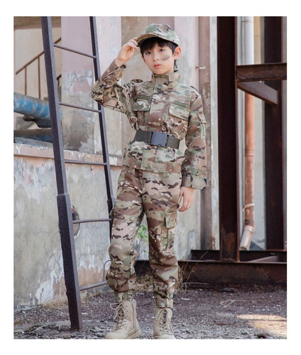 Uniformes De Camuflaje Para Niños. Traje De Rana