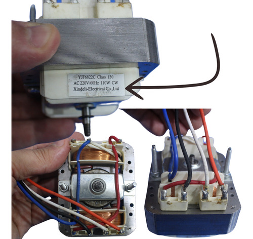 Motor Para Depurador Código No Motor Yjf6822c 220volts