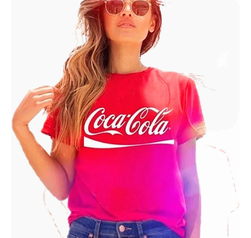 Camisetas Cocacola Roja Y Blanca Diferentes Estilos Nuevos 