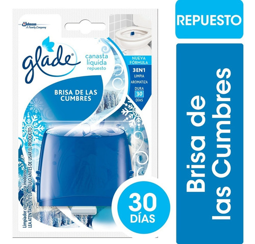 Glade Canasta Líquida Brisa De Las Cumbres X50ml 