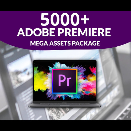 Pack +100mil Arquivos Editor Premiere E After Effects