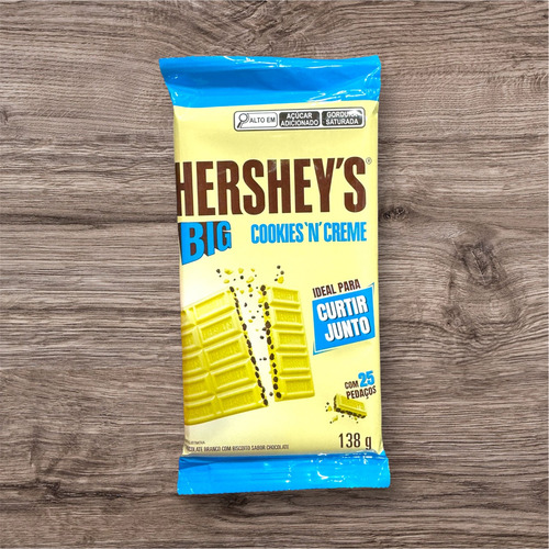 Chocolate Hersheys Cookies Creme Big 138g Hershey S