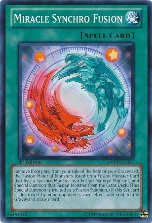 Fusión De Sincronía Milagrosa Común Yugioh