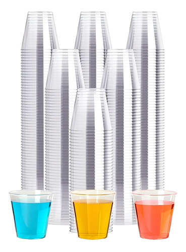 Set 50 Vasos Shot Pocillos Para Postres Vasos Plasticos 40ml