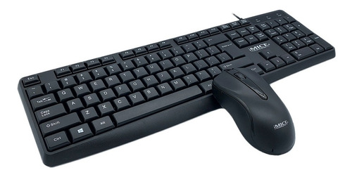 Kit Teclado + Mouse Usb Imice Km-520 Teletrabajo Oficina