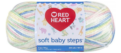 Lana Soft Baby Steps Multicolor De Red Heart