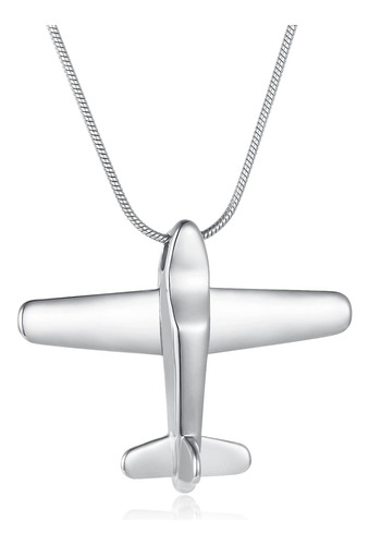 Sheng Jewelry Collar De Cenizas De Avión Collar De Urna De Y
