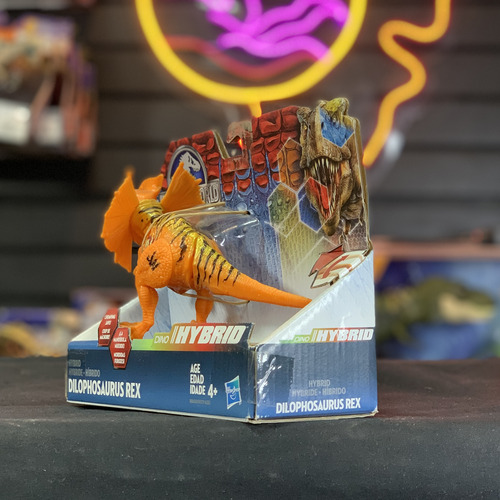 Jurassic World Dilophosaurus Rex Dino Hybrid Hasbro 2016 (Usado)
