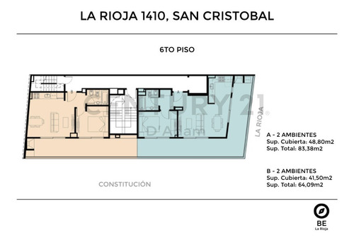 Imagen 16 de 18 de Fideicomiso Al Costo En San Cristóbal - Departamento Dos Ambientes