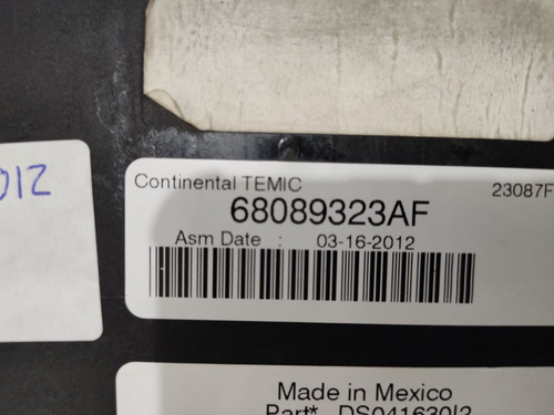 Módulo Tipm Ram 2012 68089323af (Usado)
