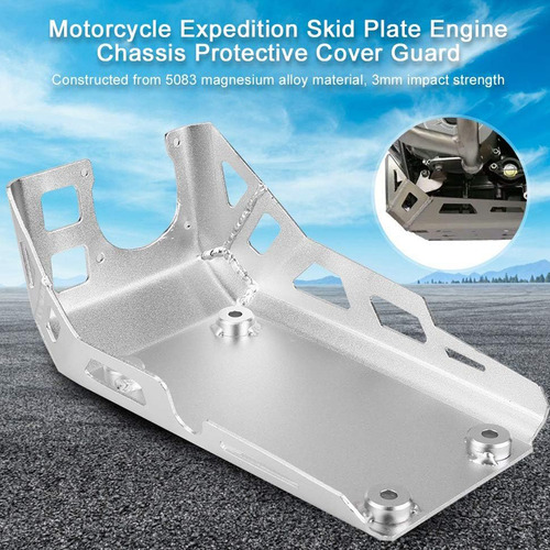 Skid Plate Aluminio Ngo P/ G310 Gs, P- G310r Eg-1 '16-'18