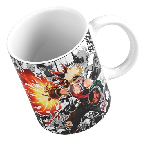 Taza Mug 11oz Anime My Hero Boku No Academia Katsuki Bakugo