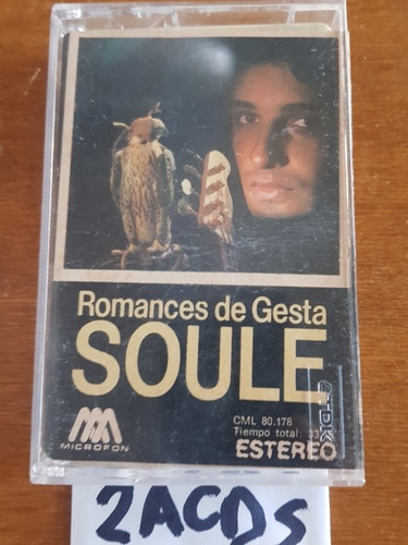 Ricardo Soule - Romances De Gesta (1982) Cassette Ex