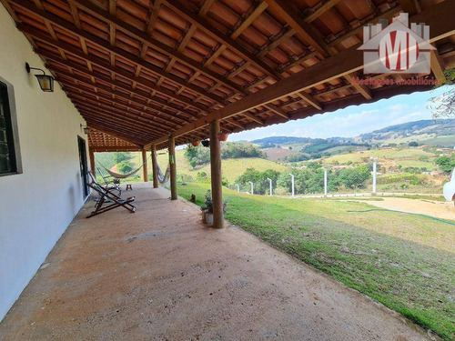 Imagem 19 de 30 de Linda Chácara Com 4 Dormitórios, Móveis Planejados, Varanda, Pomar, Bem Localizado, À Venda, 6000 M² Por R$ 800.000 - Rural - Socorro/sp - Ch1086